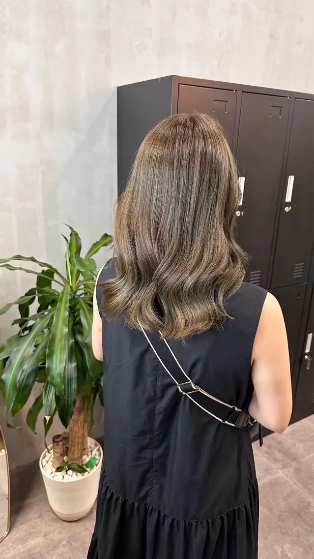 セミロング 久保田 のどかのヘアスタイル