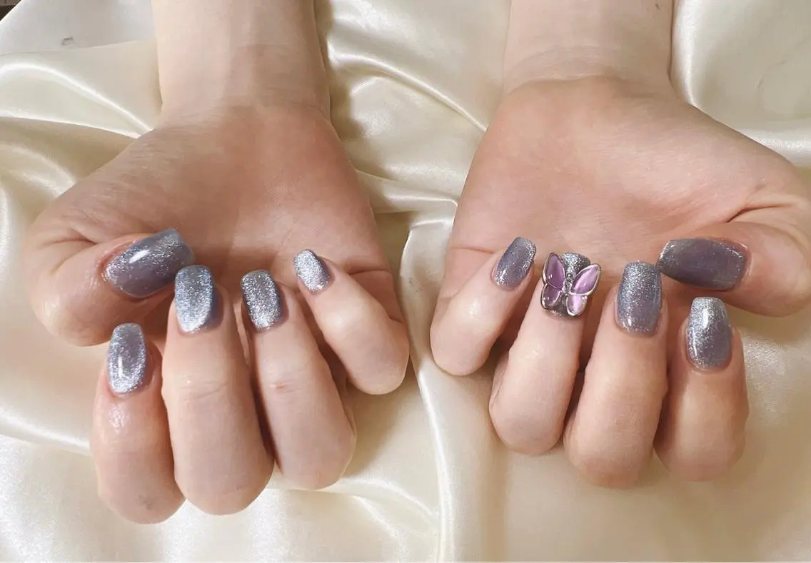 ネイル マグネットネイル ハンドネイル mogunail &blowのネイルデザイン