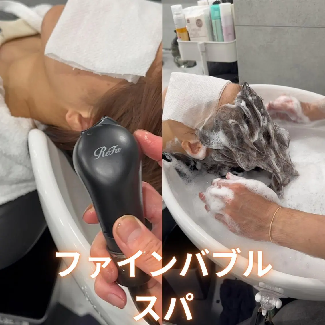 💆♀️頭皮の汚れを洗浄💆♀️カット+ヘッドスパの写真