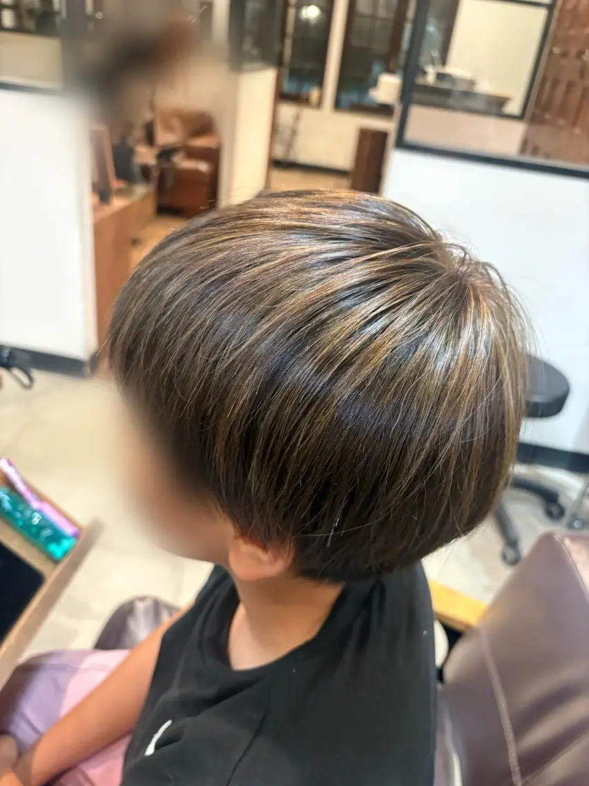 カラー ヘアカラー elk まな🐈⬛🎀のヘアスタイル