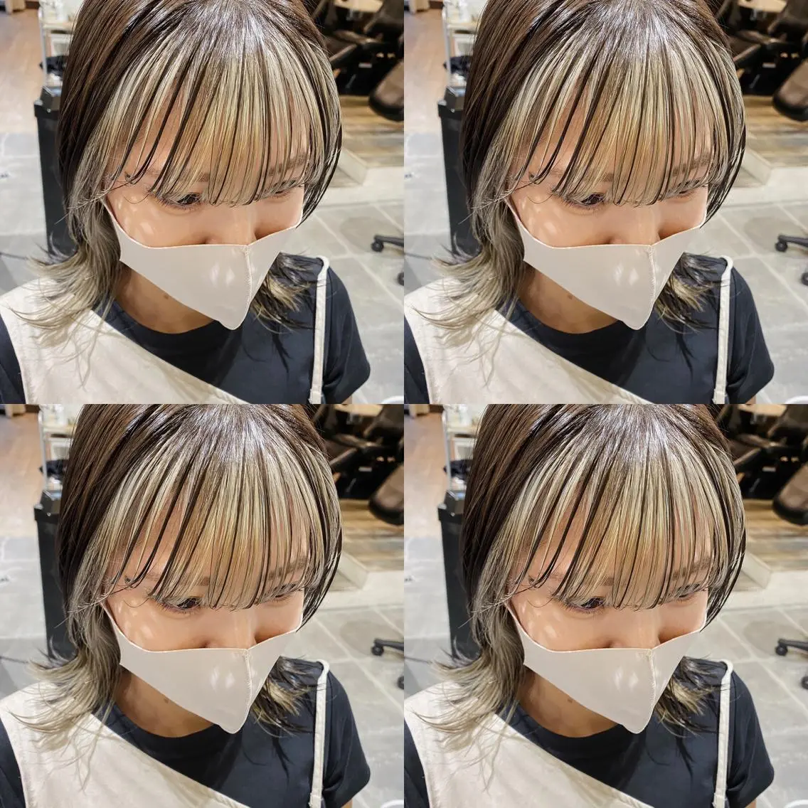 ショート カラー ヘアアレンジ カット ヘアカラー トリートメント 竹内啓太 ボブのヘアスタイル