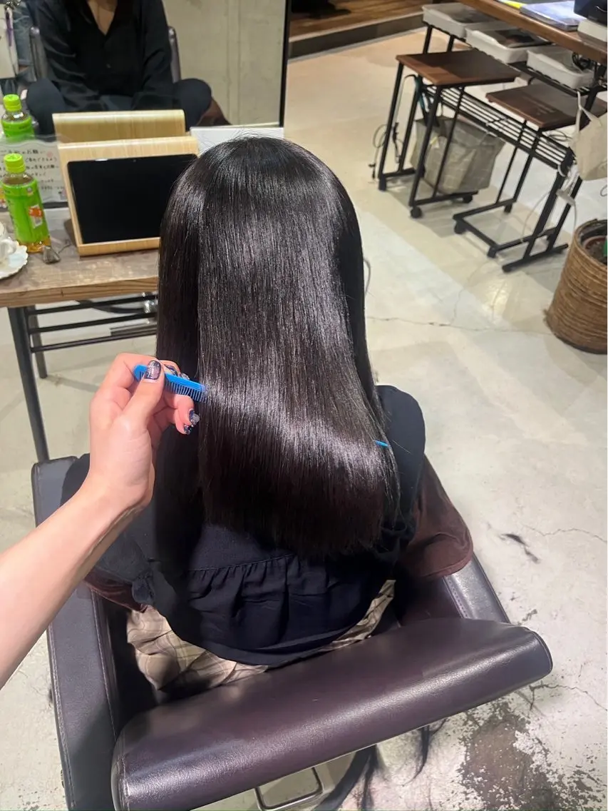 ロング カット トリートメント 【髪質改善】市原 詩織のヘアスタイル