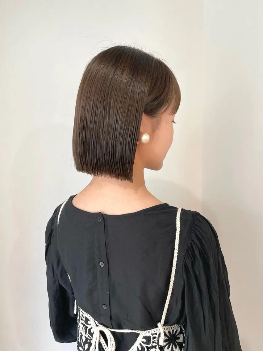 ⭐️似合わせカット＋艶カラーの写真