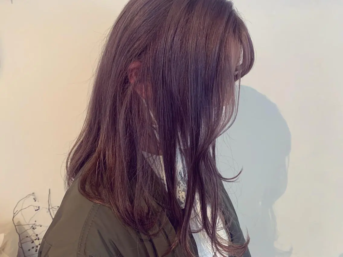 カラー HARE 川崎晴佳のヘアスタイル