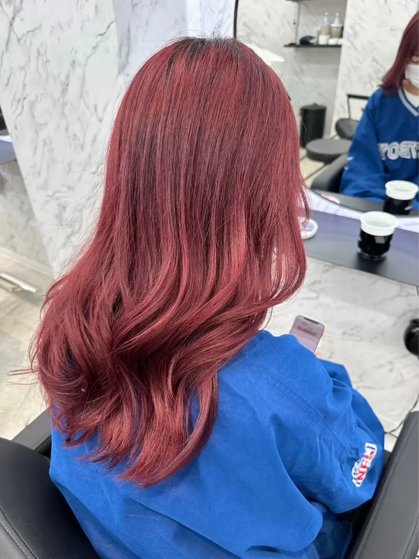セミロング カット1100円 🛼💞/Rinnaのヘアスタイル