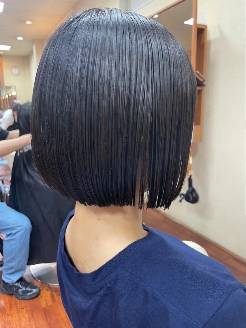 ショート カット トリートメント 阿部 橋之助のヘアスタイル
