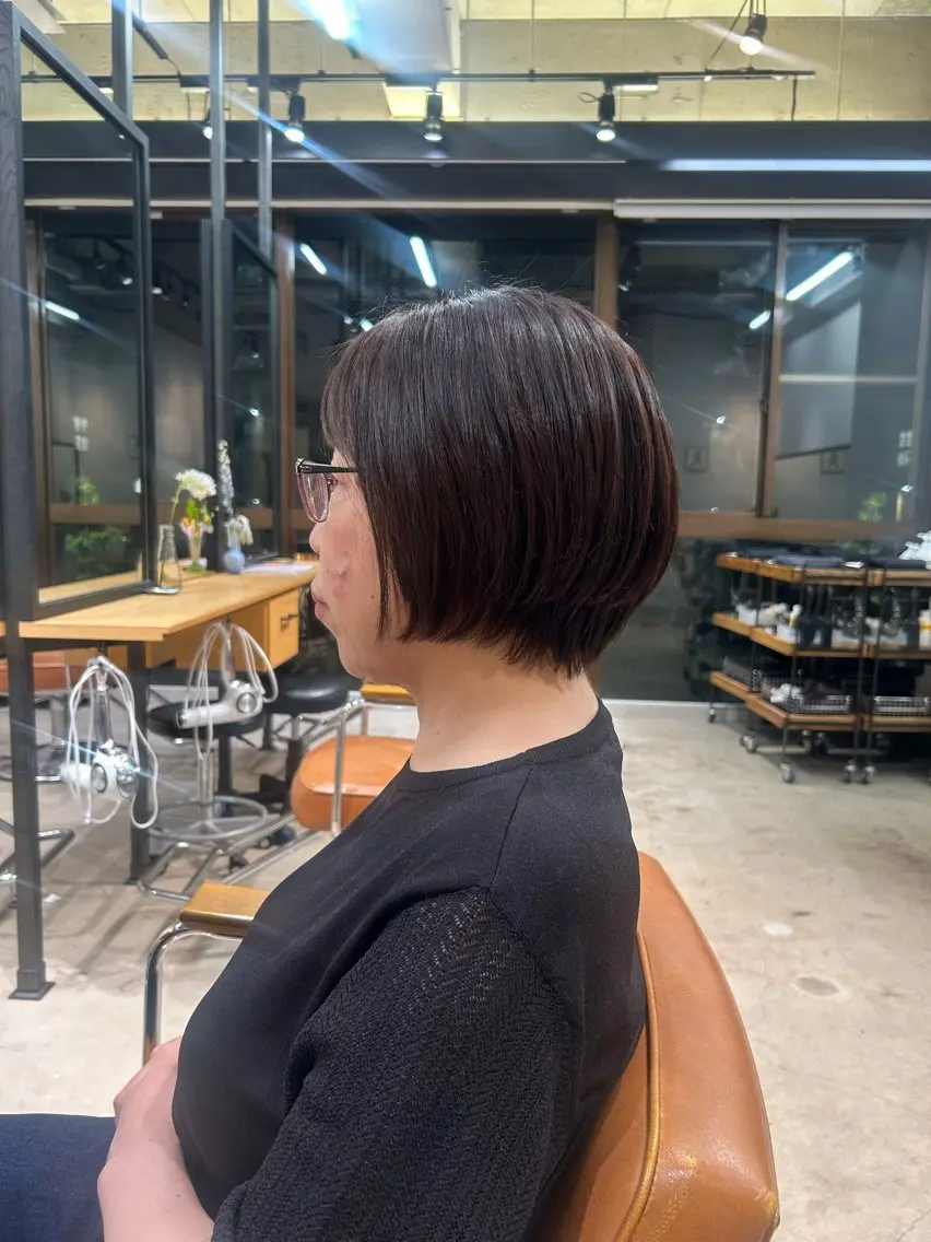 ショート ショートヘア 透明感カラー レイヤーカット りなのヘアスタイル