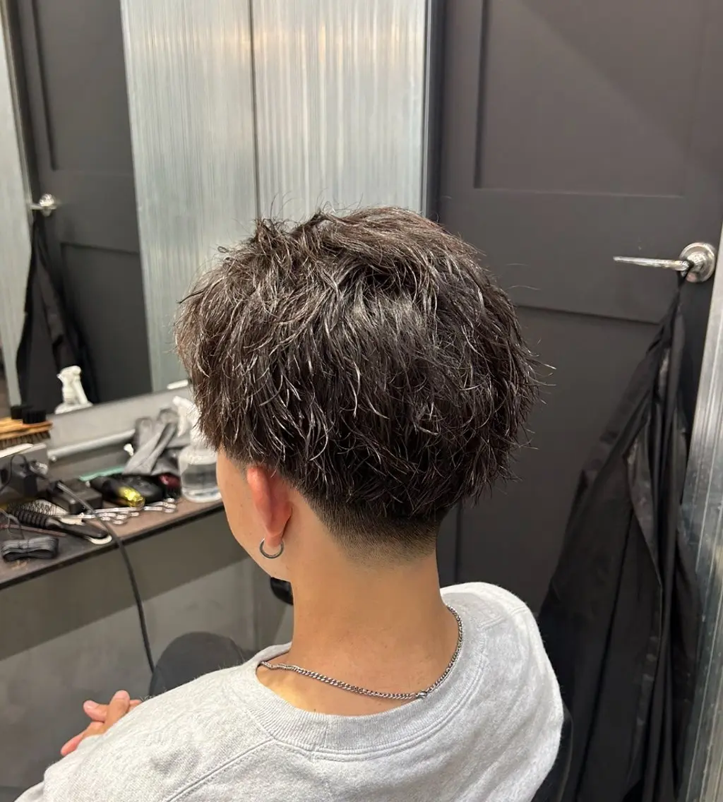 【U24学割】💈メンズカット(バーバースタイル)+カラー+トリートメント💈の写真
