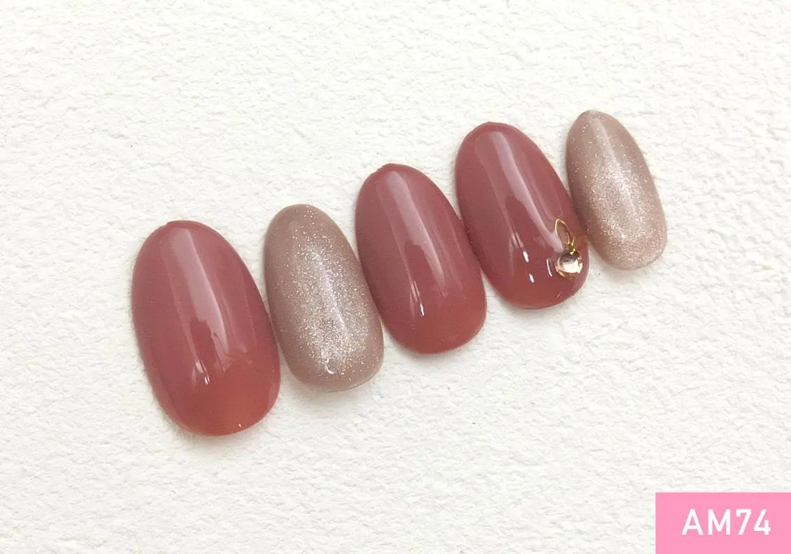 ネイル シンプルネイル 池袋❤️‍🔥 RIMIのネイルデザイン