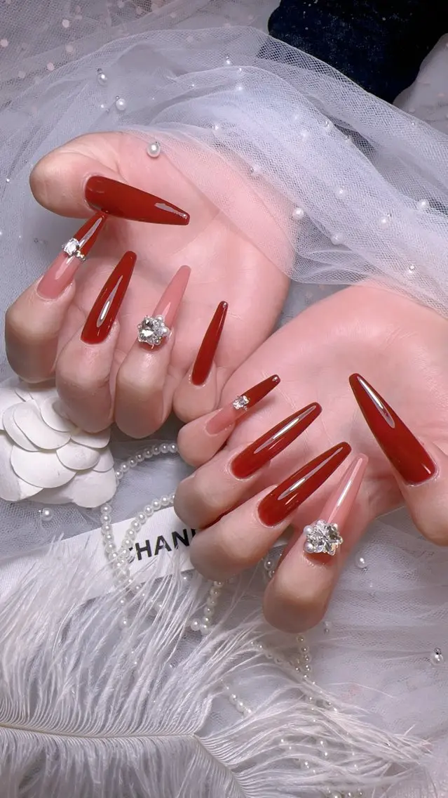 ネイル オーロラネイル フットネイル フレンチネイル ジェルネイル 韓国ネイル ハンドネイル Belle nail salon 新小岩のネイルデザイン