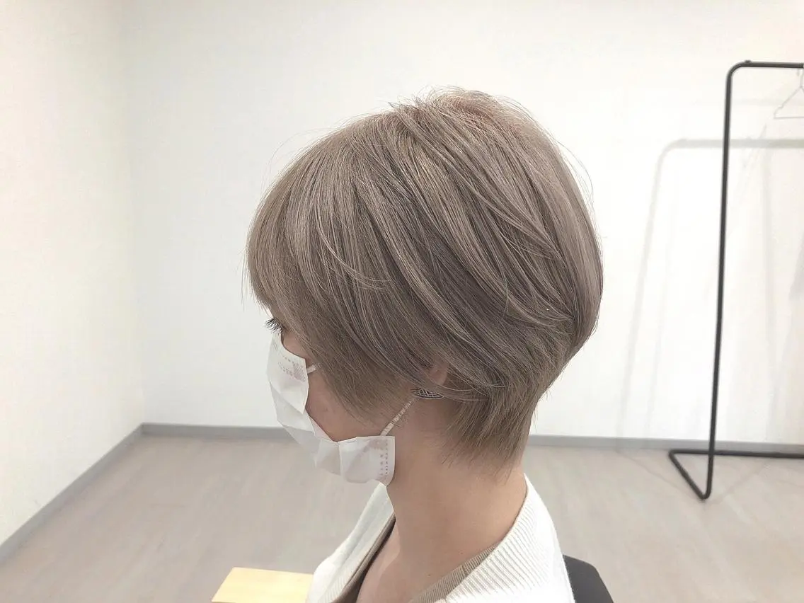 ショート カラー カット ヘアカラー トリートメント 【tejina】 ochiのヘアスタイル