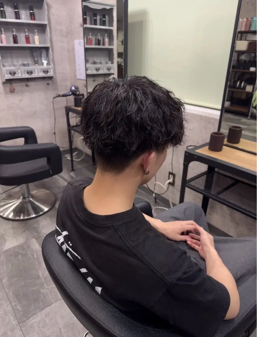 パーマ はらさき くみのヘアスタイル