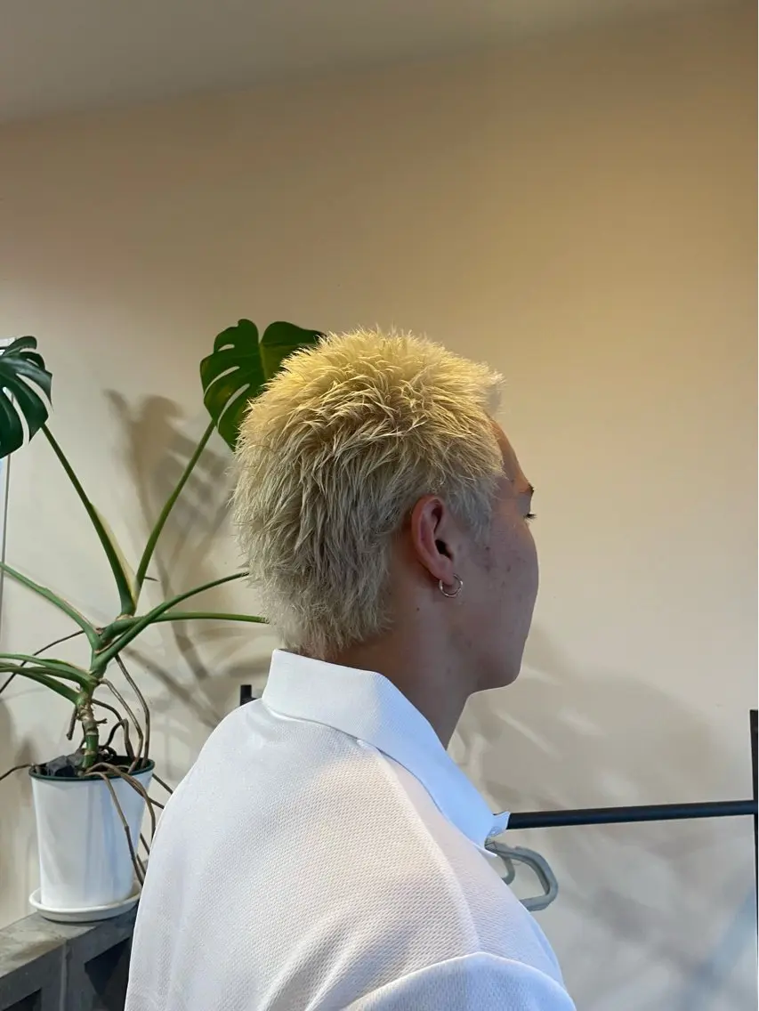 似合わせカット+2回ブリーチ+オンカラー+トリートメントの写真