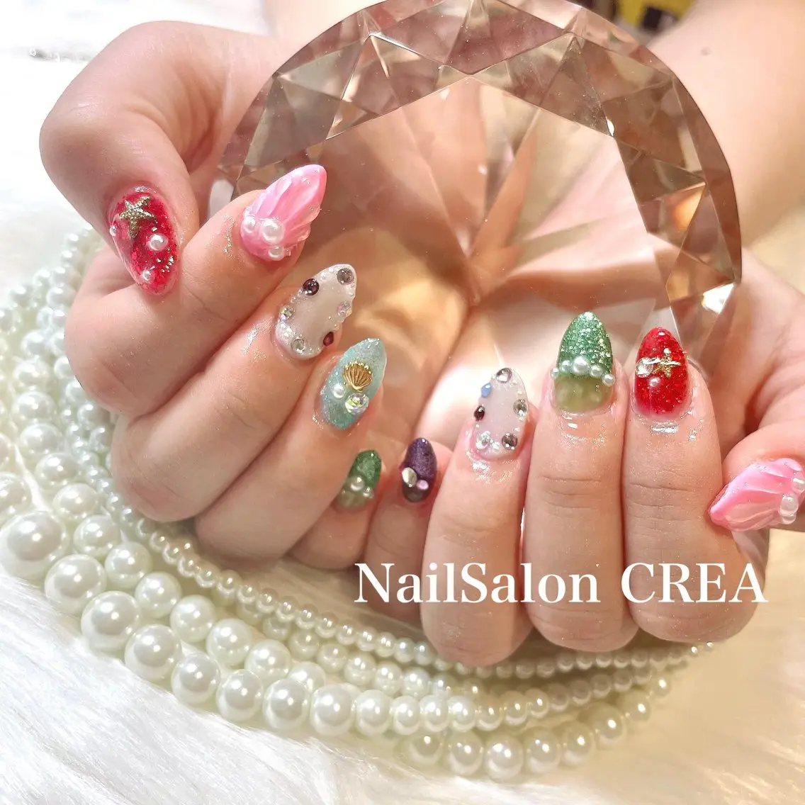 ネイル NailSalon CREAのネイルデザイン