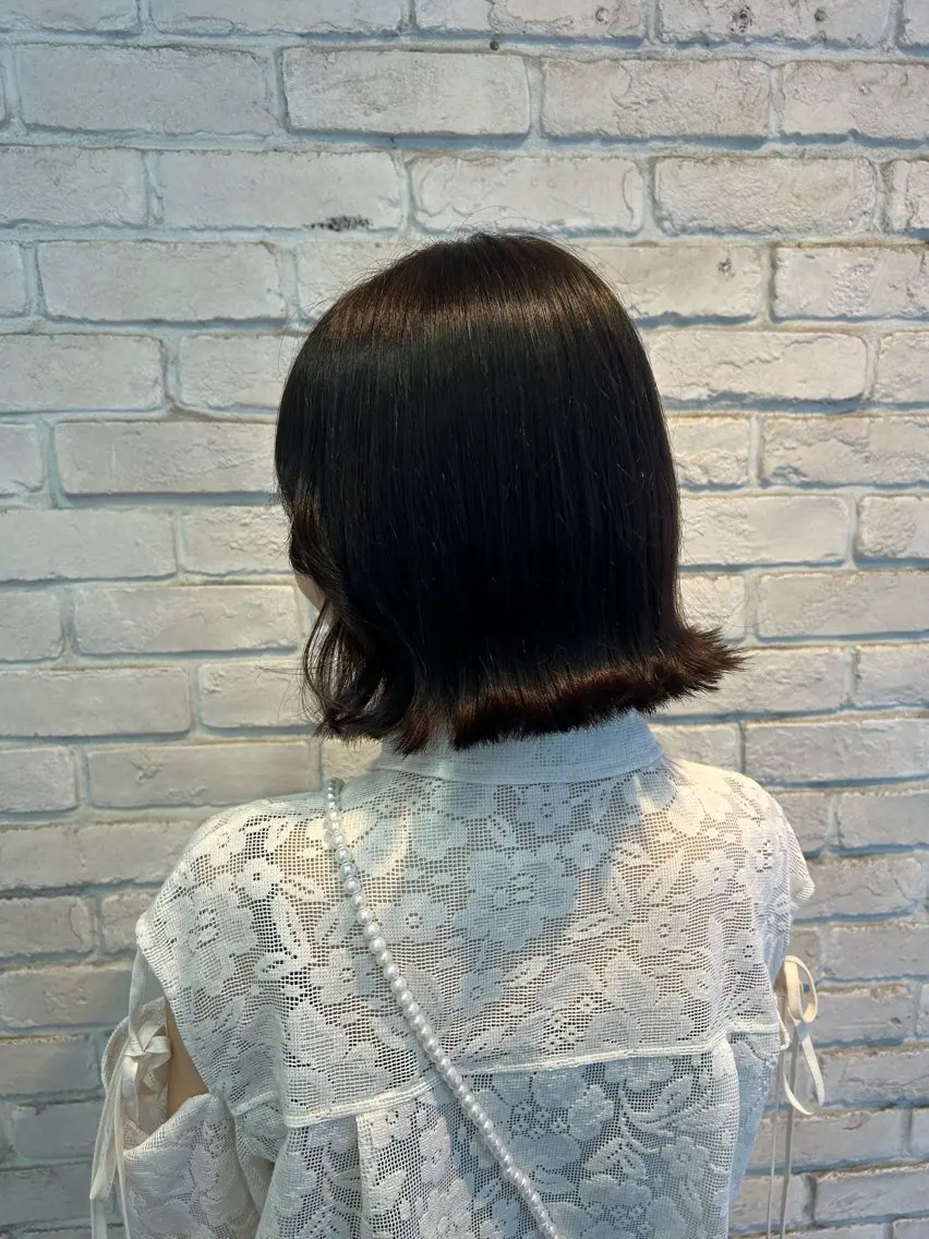 カラー ブリーチ ブリーチなしカラー オリーブカラー 暖色カラー🪷 オタク美容師🎶のヘアスタイル