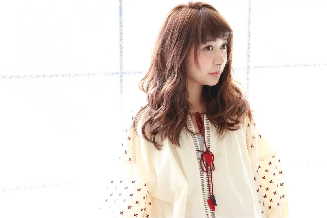 セミロング セミロングパーマ 木下 旬起のヘアスタイル