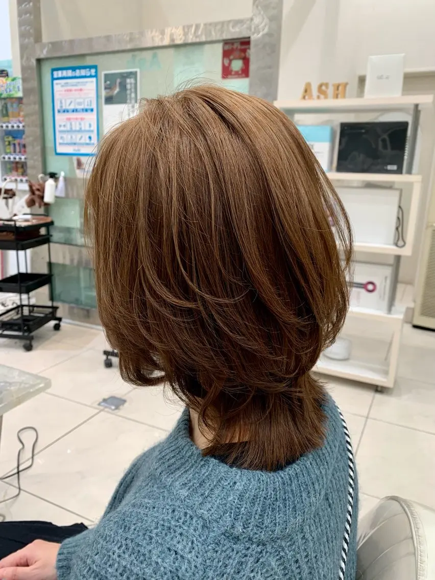ミディアム ウルフカット 店舗代表 佐藤 幸平のヘアスタイル