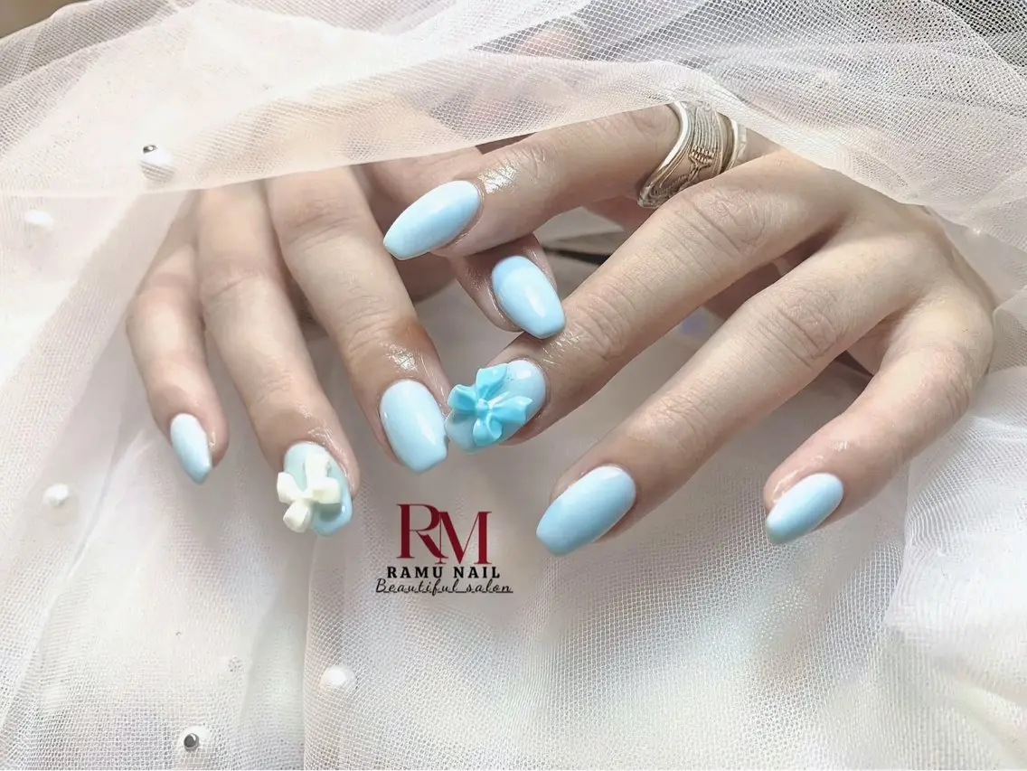 ネイル キラキラネイル マグネットネイル ミラーネイル ピンク ワンホンネイル ハンドネイル RAMU Nail 恵比寿店のネイルデザイン