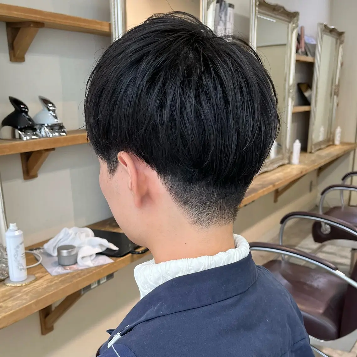 メンズ カット フェザーパーマ🌙 毛流れ yuzukiのヘアスタイル