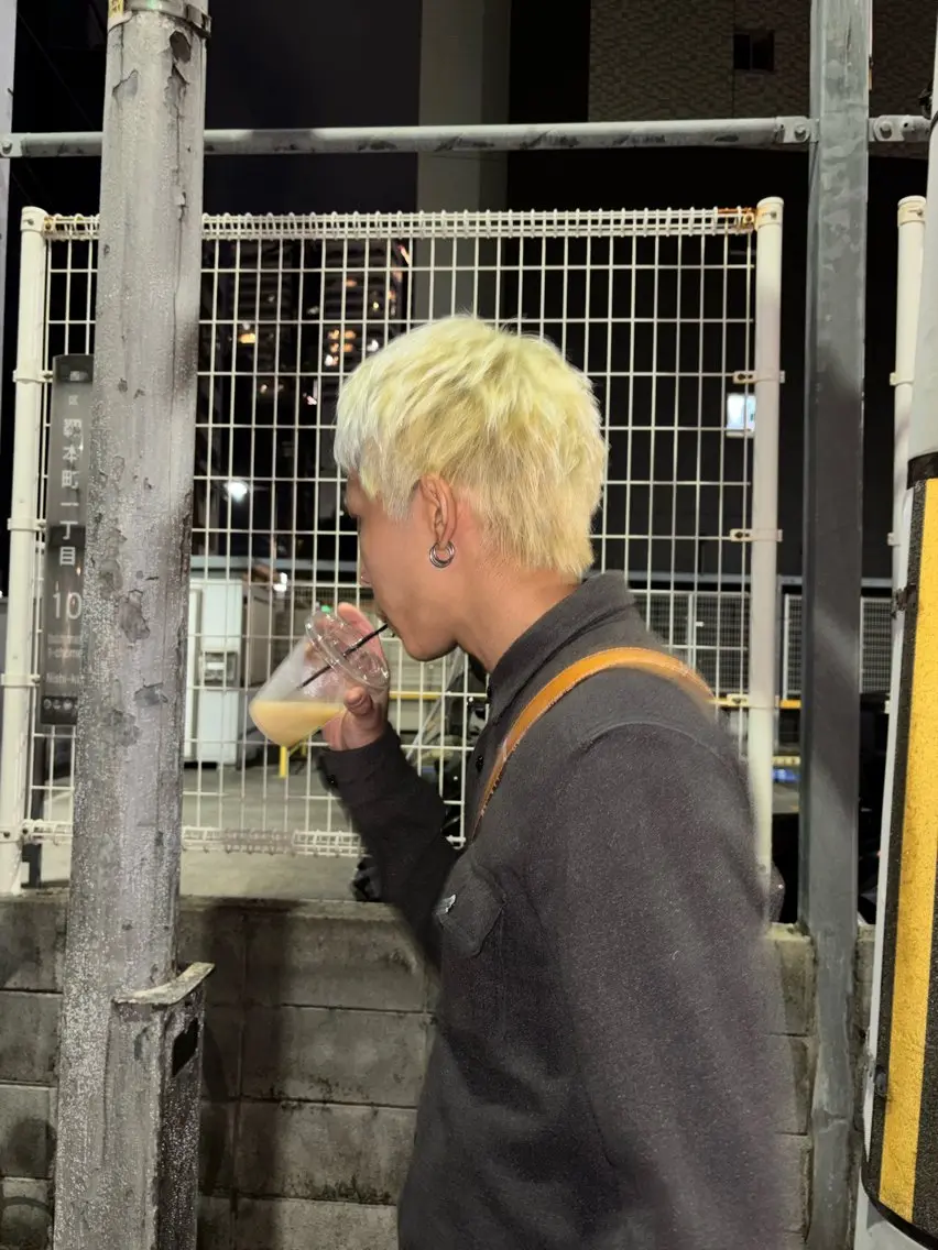 カラー メンズ 大西 凪海のヘアスタイル