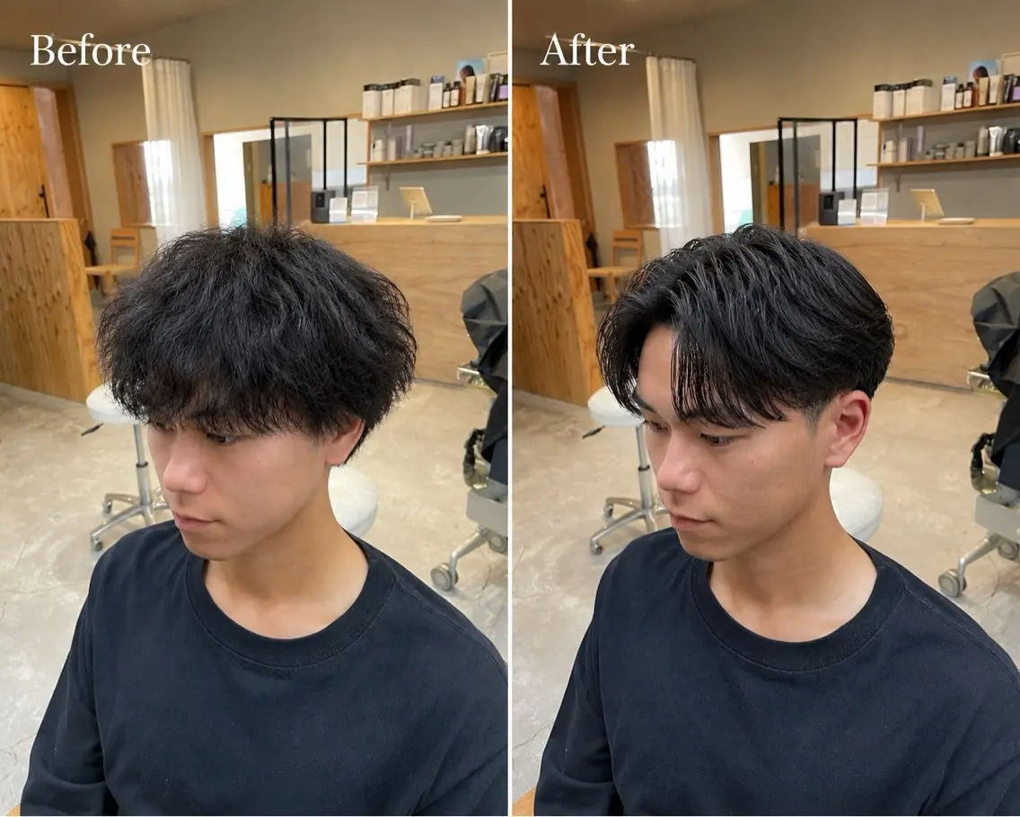 ショート 岡本 李希のヘアスタイル