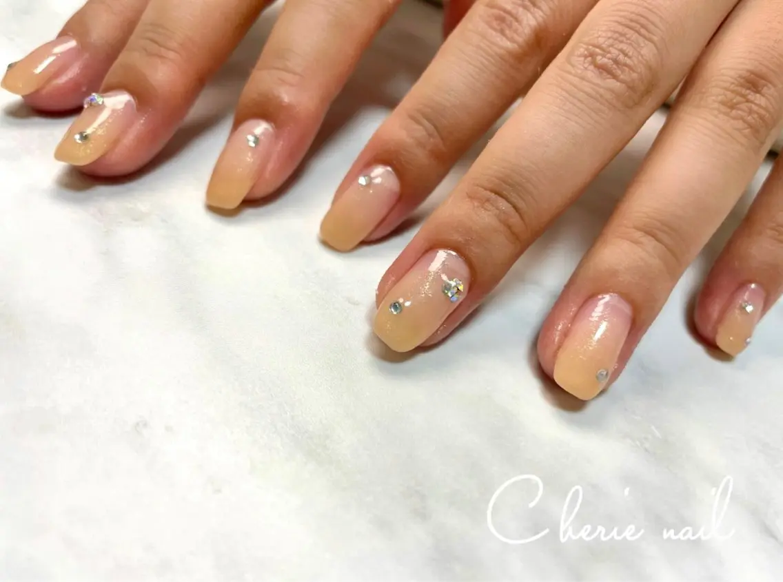 ネイル グラデーション Cherienail yunaのネイルデザイン