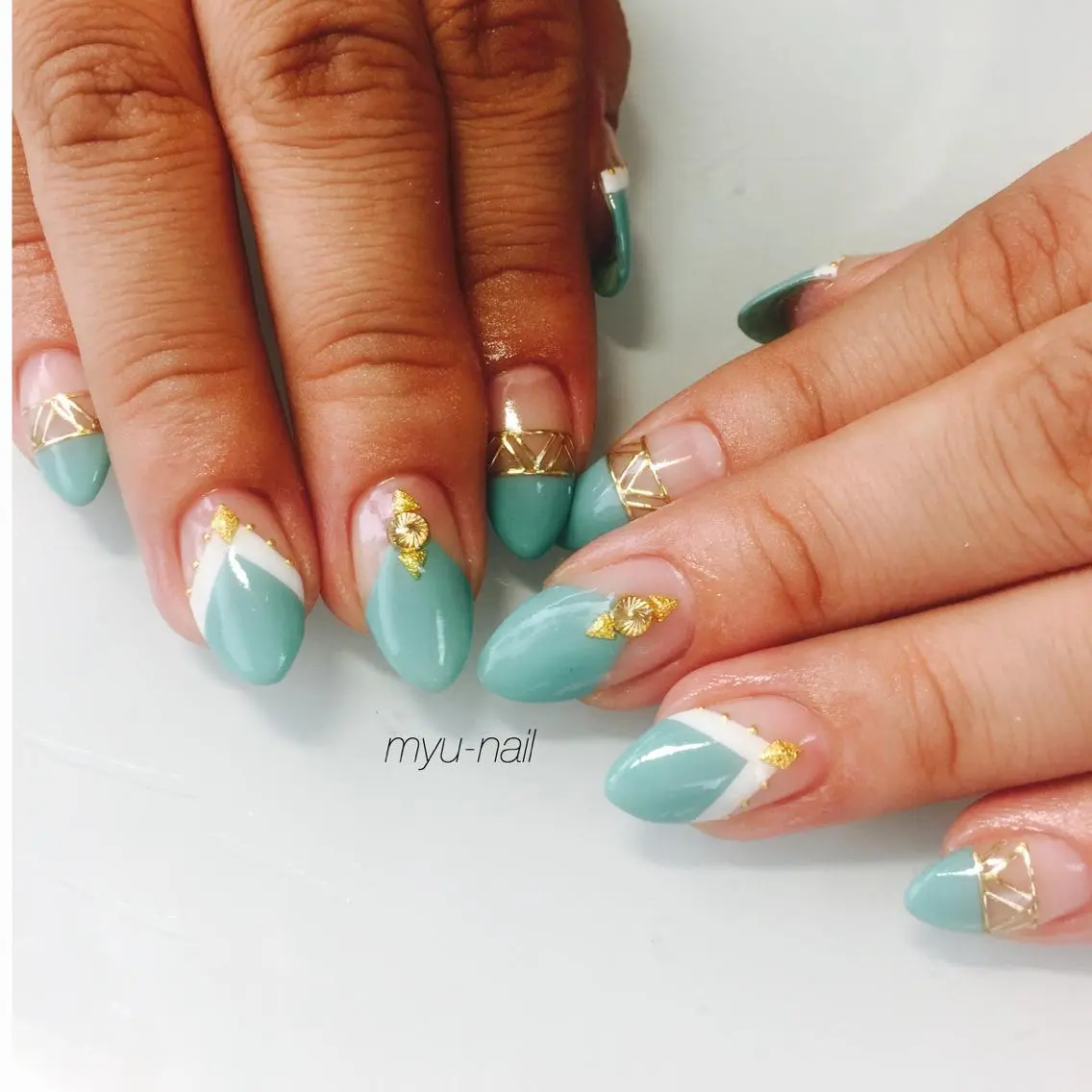 ネイル アートネイル ホームサロン myu-nailのネイルデザイン