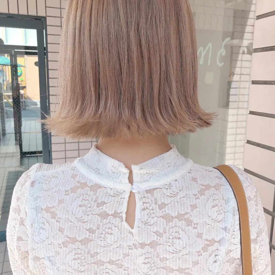 ミディアム カラー パーマ ヘアアレンジ メンズ マツエク・マツパ ベージュカラー 天神レイヤーカット No.1💖マユカのヘアスタイル