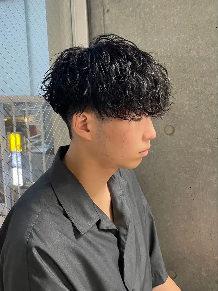 パーマ メンズ メンズパーマ カット パーマ 🔥メンズパーマ特化 高橋晴🔥のヘアスタイル