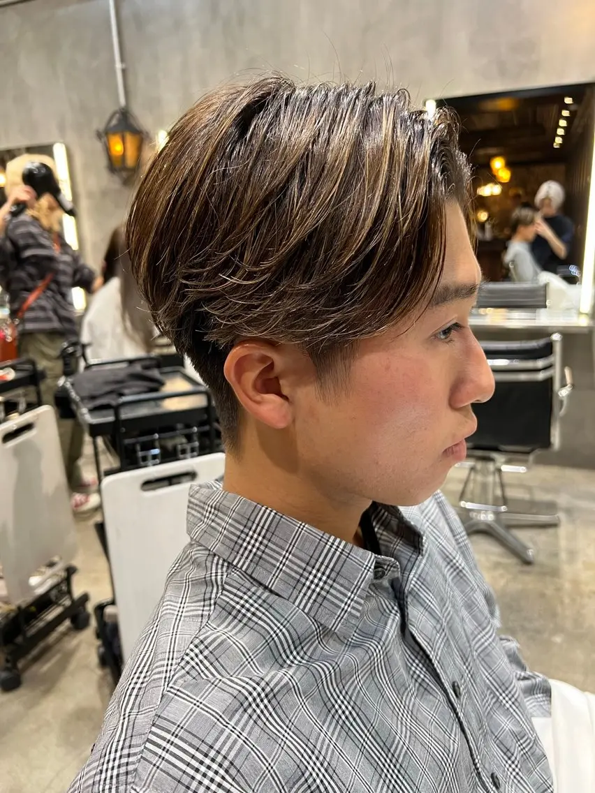 メンズ カット 縮毛矯正 髪質改善/縮毛矯正 /DAIKIのヘアスタイル