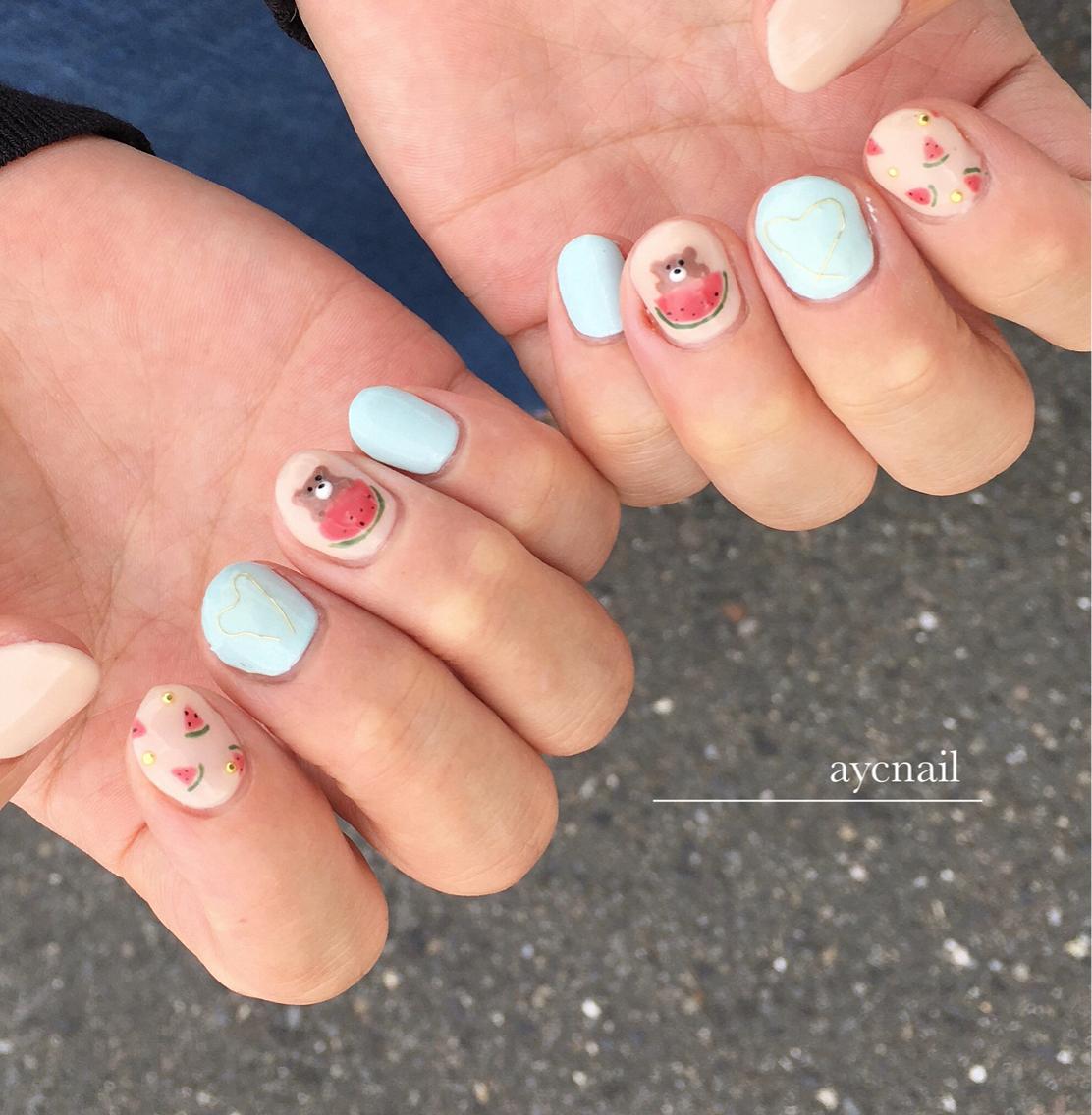 ネイル 推しネイル | 　aycnailのネイルデザイン