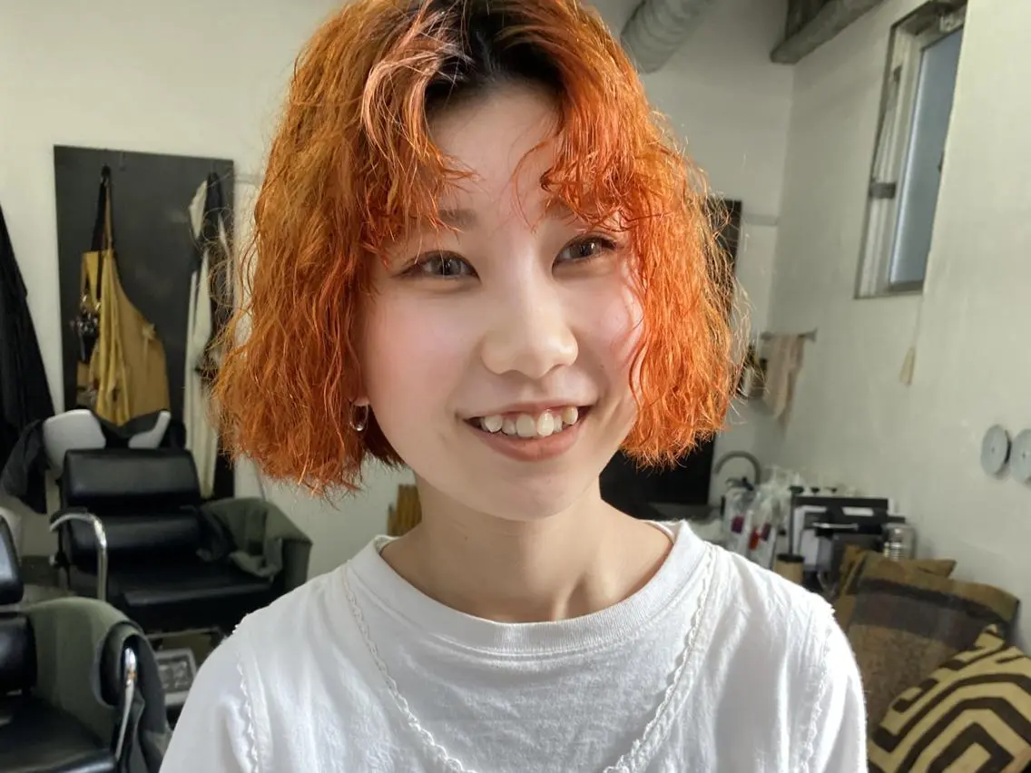 🍄🟫冬限定🍄🟫カット+カラー+2stepトリートメントの写真