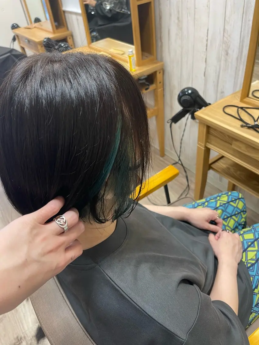 カットインナーカラー3STEPトリートメント✨の写真