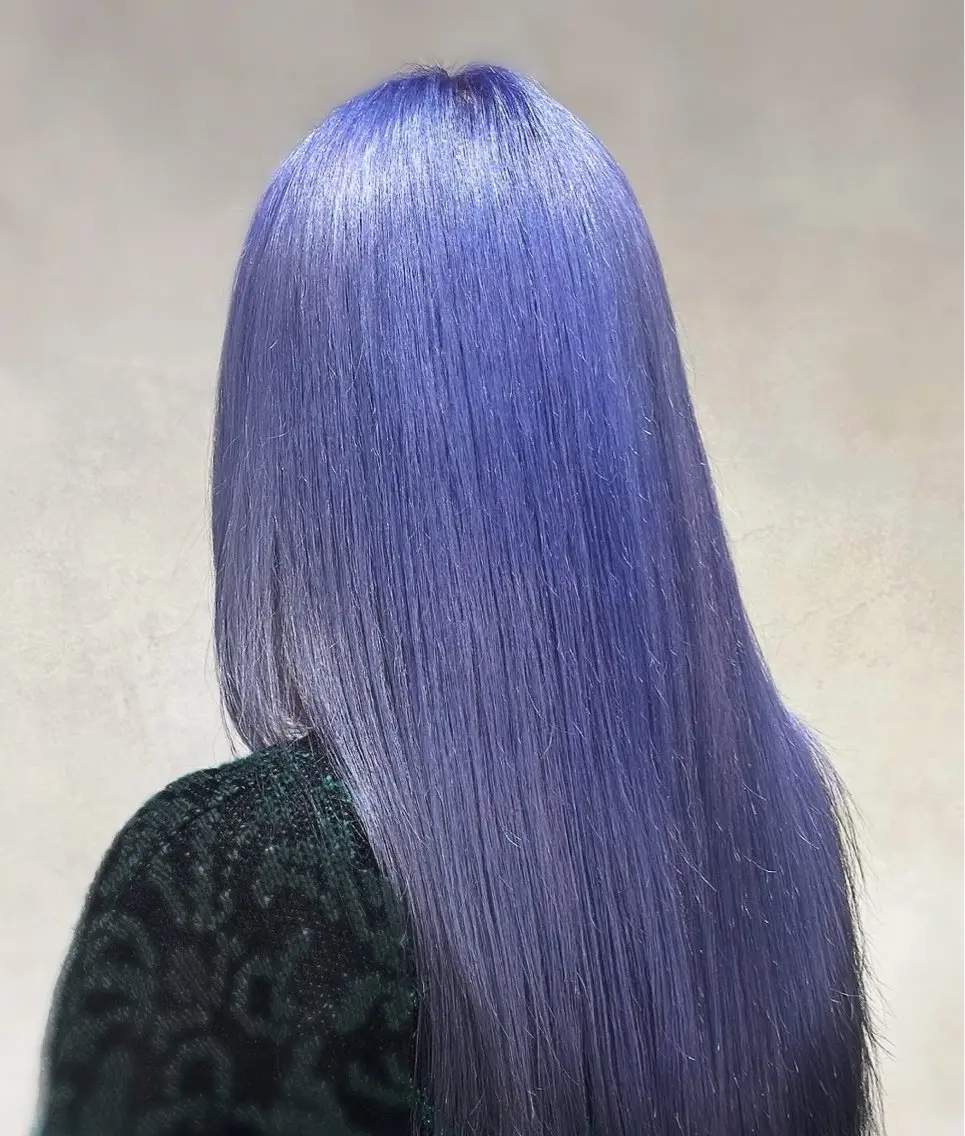 ロング カラー ヘアカラー 《.Xian》 アカリ/艶髪カラーのヘアスタイル