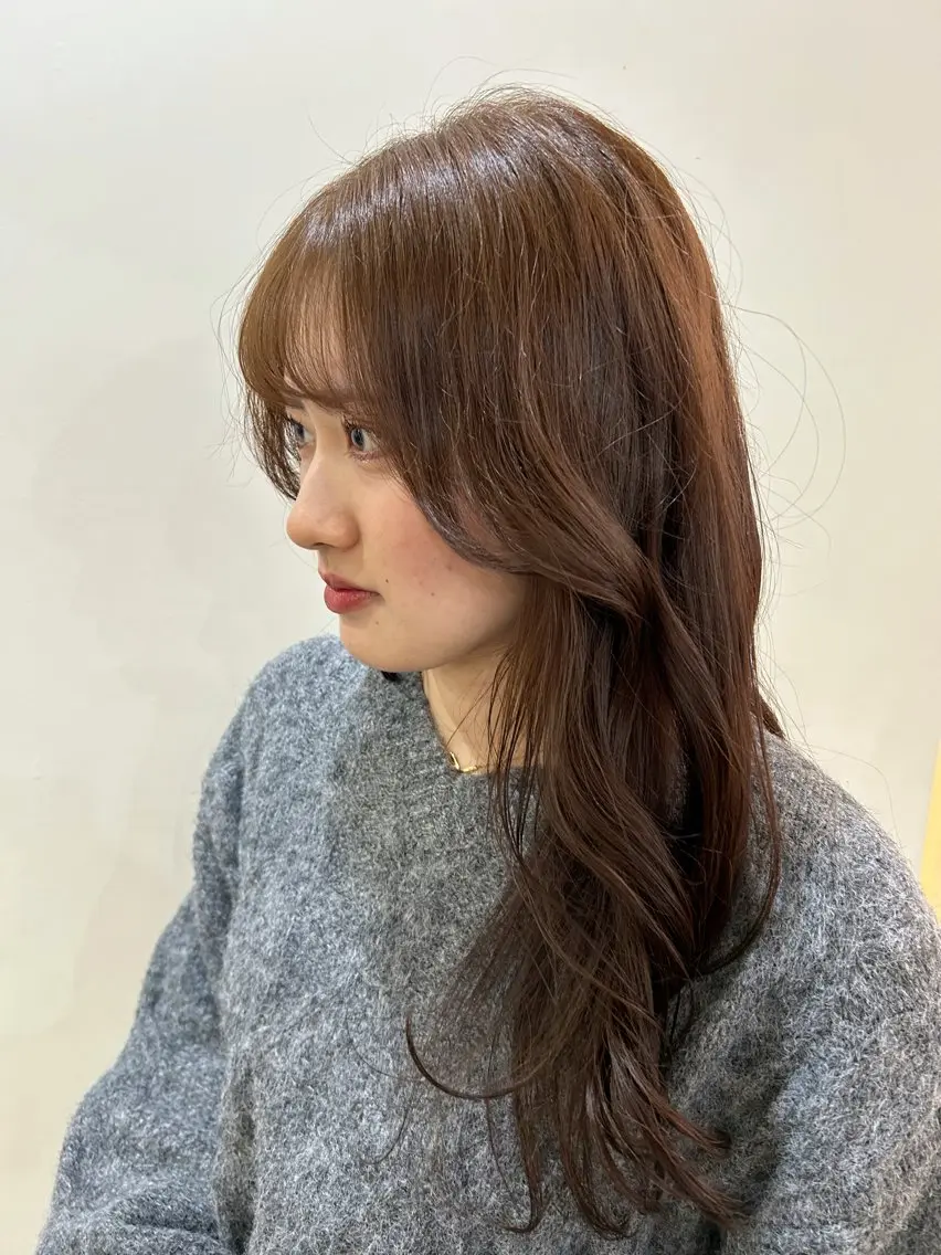 ロング カラー ヘアカラー トリートメント ナチュラル🕰️流山 /Ruko🌱のヘアスタイル