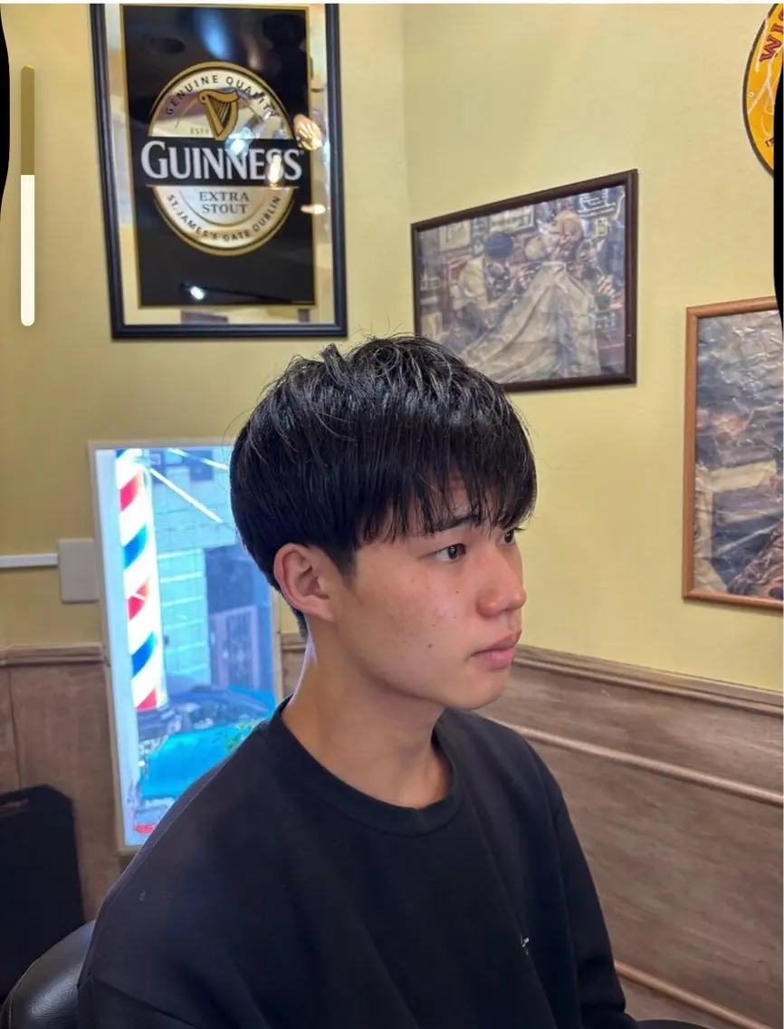 ショート メンズ 大内 舜介のヘアスタイル