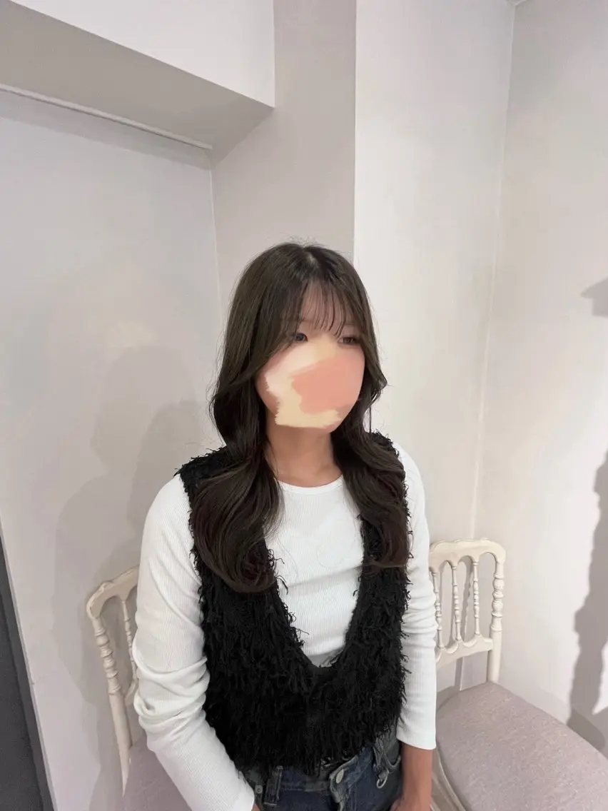 ロング カット ヘアカラー トリートメント CreBiA🫧名駅 馬場のヘアスタイル