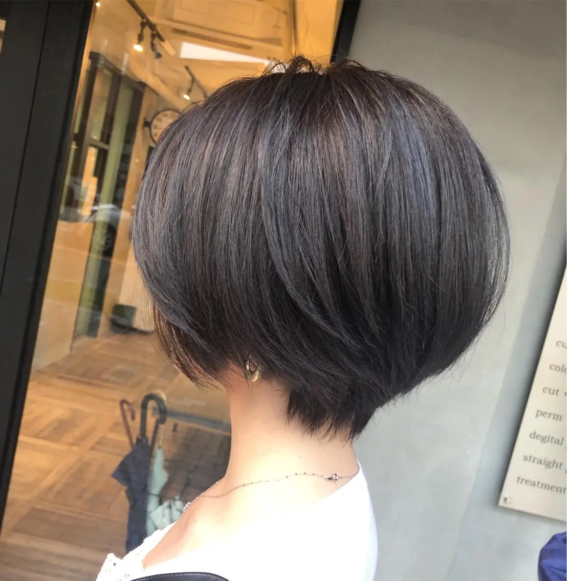 ショート カラー カット トリートメント lafithhair ruu.南本庄のヘアスタイル