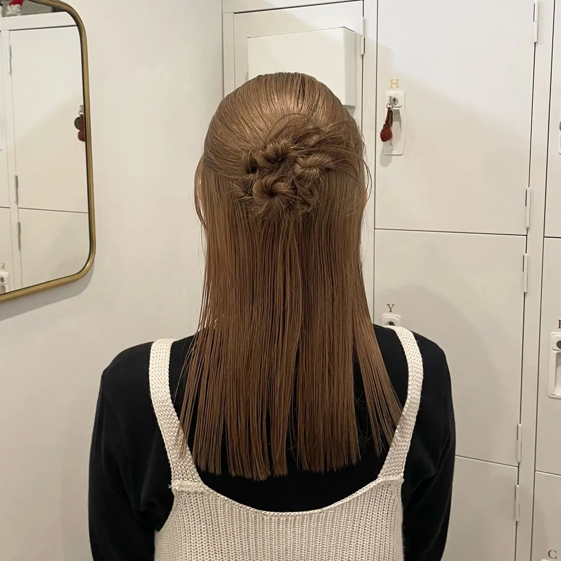 ヘアアレンジ ヘアセット canon/レイヤー /透明感カラーのヘアスタイル