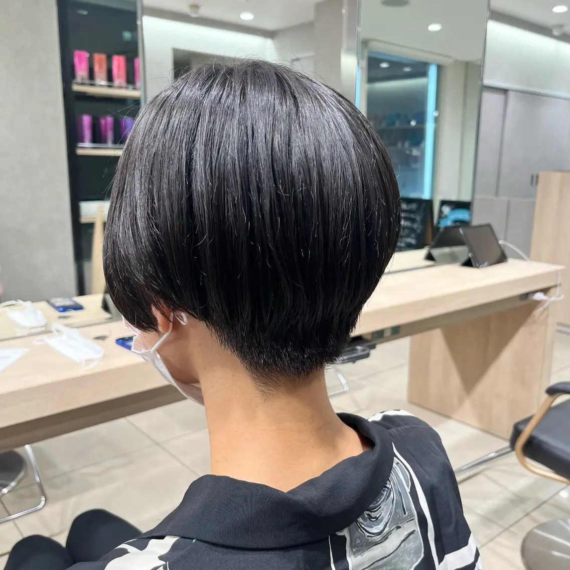 ショート ハンサムショート ショートヘア 巖本 真希のヘアスタイル
