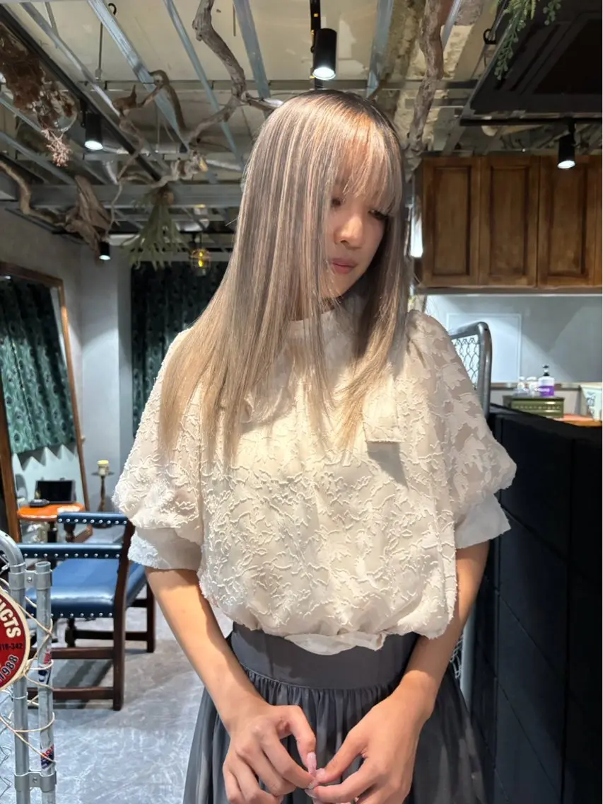 【エリア最安値】Wカラー+カット+艶トリートメント¥17300→¥11000の写真