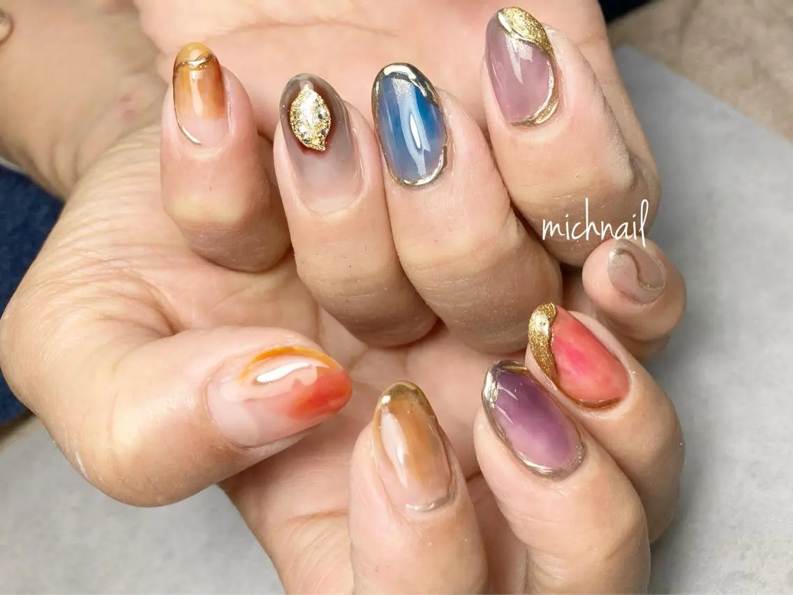 ネイル ニュアンスネイル eni. by michのネイルデザイン