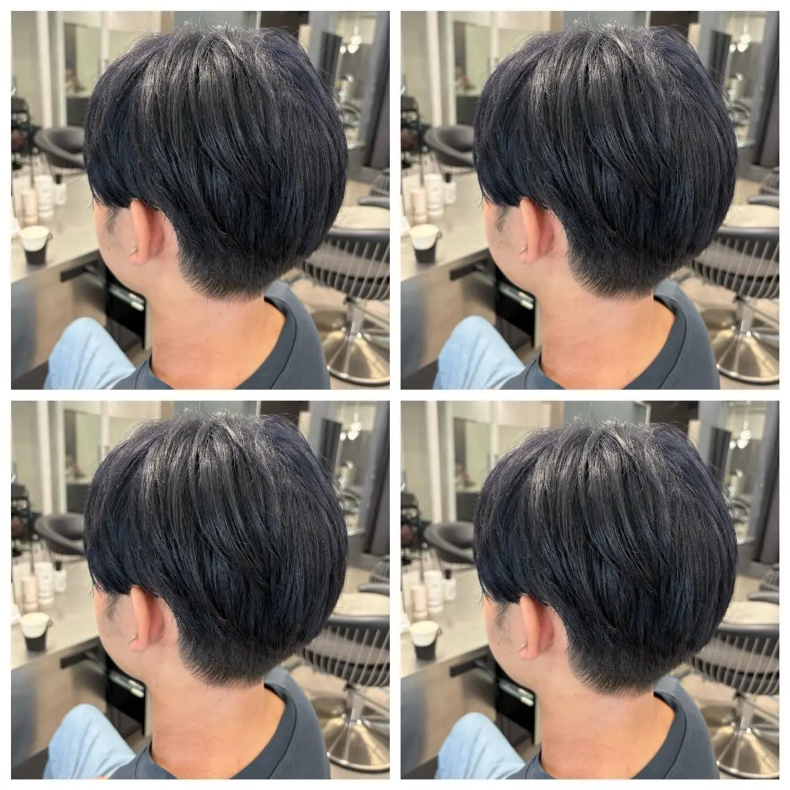 メンズ カット ヘアカラー モテ髪透明感カラー 💙髙良恵美👑のヘアスタイル