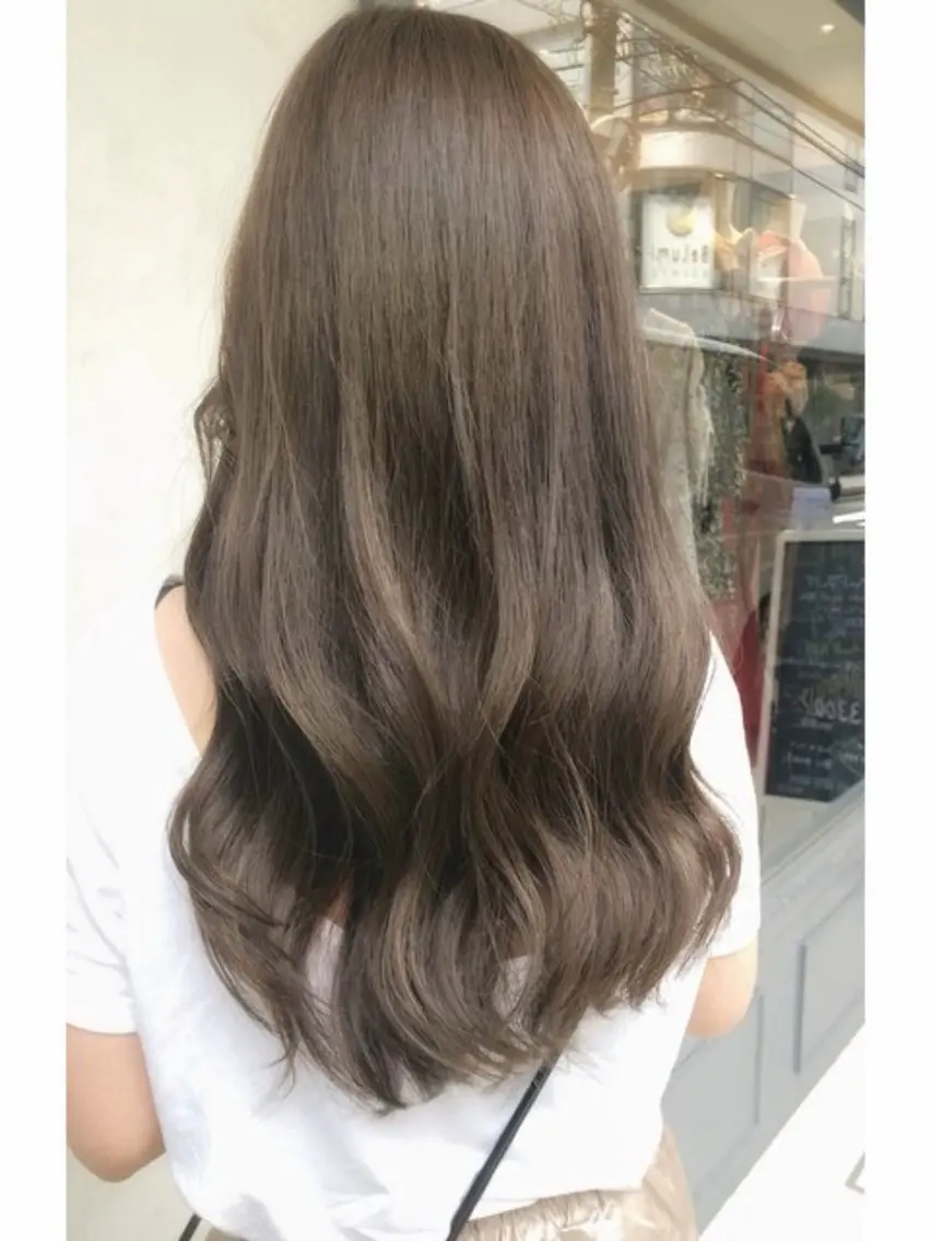 ロング ヘアカラー パーマ 艶髪/暖色カラー🌹 ⭐︎KOHEYのヘアスタイル