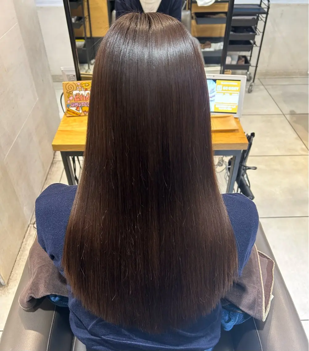 ロング 透明感カラー/ Ⓜ️めぐみのヘアスタイル