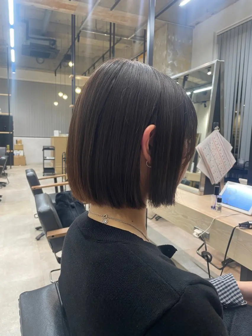 ショート カラー&縮毛 kotojiのヘアスタイル