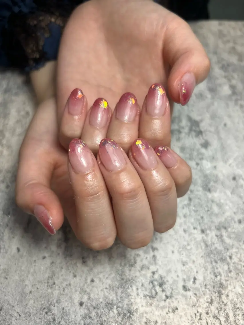 ネイル ラメ(グリッター) 東十条muumii ネイルまつ毛のネイルデザイン