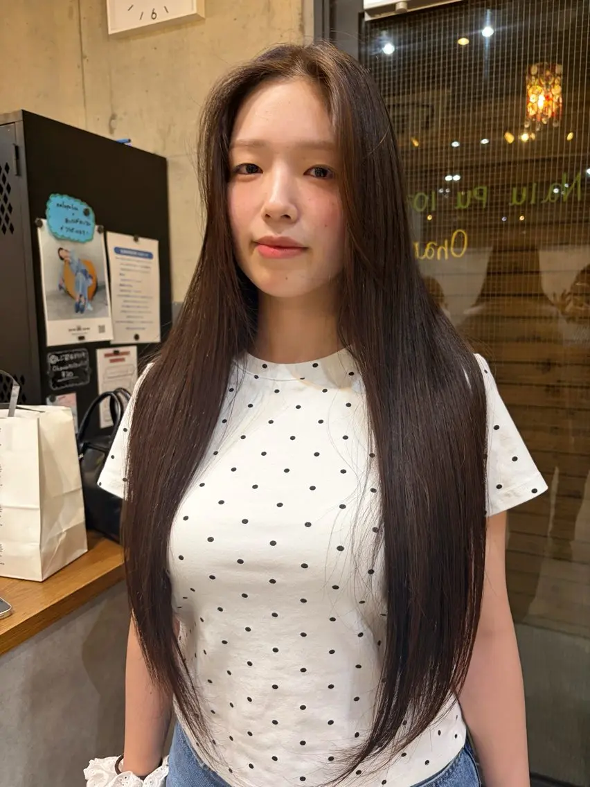ロング トリートメント 石井 ひなののヘアスタイル