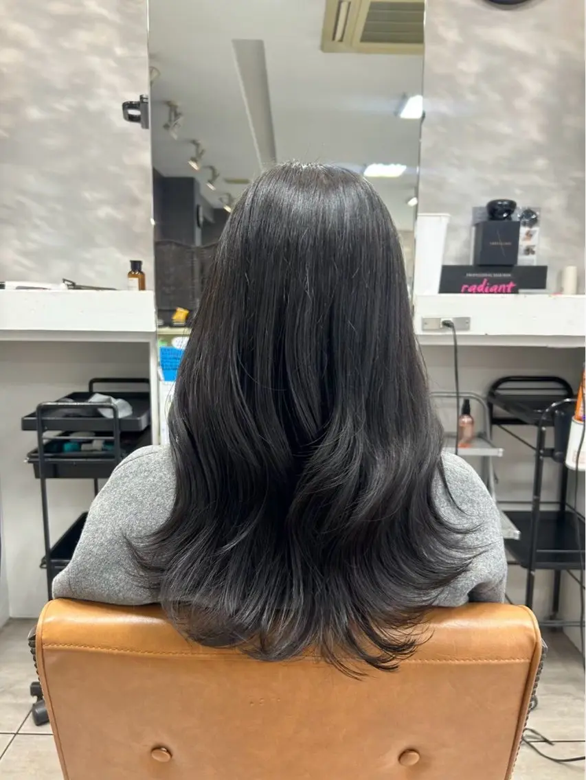 ロング カラー ヘアカラー 本尾 空大のヘアスタイル