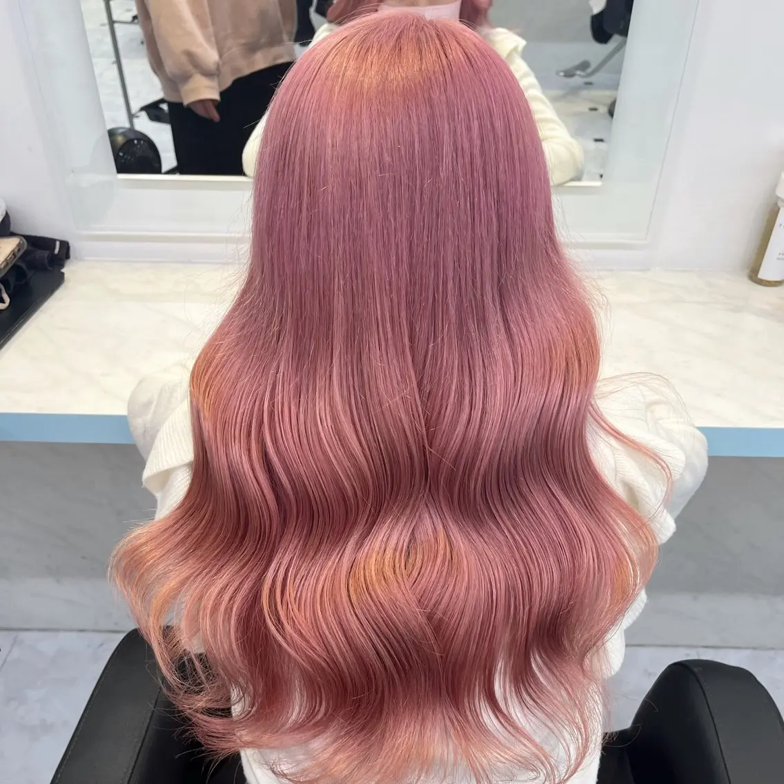 ロング カラー ヘアカラー トリートメント ブリーチカラー 🩵MIZUKIのヘアスタイル